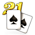 Accumulate cards worth as close to 21 as possible, without going over 21.