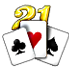 The objective of blackjack is to accumulate a hand with a point total as close to 21