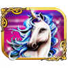 Unicorn Legend is a five-reel, twenty five-payline slot game with 'Free Game Feature' and 'Gamble Feature'.