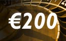 Få en €200 bonus idag